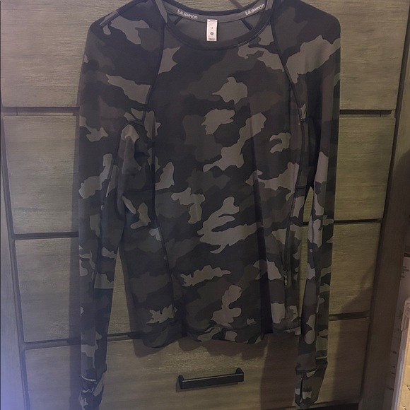 lululemon athletica Tops - Lululemon Athletica Camouflage Long Sleeve Top